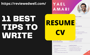 Fantastic results · stand out · search jobs · we can help 11 Best Tips To Write Resume Cv Reviewed Well
