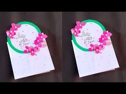 How to make a card. How To Make New Year Card 2021 Pop Up Card Makin Step By Step Easy And Beautiful New Year Card Yout New Year Card 2021 New Year Card Happy New Year Cards