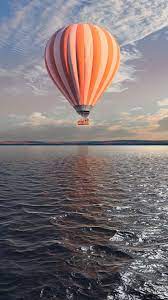 Hot Air Balloon Water River Sunset 4k Ultra Hd Mobile Wallpaper Hot Air Balloon Air Balloon Hd Nature Wallpapers