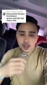 Replying to @Mr Nazz semalam dah smpi. dah try mmg xkan menyesal bang.  #erosblanco #versaceeros #bla