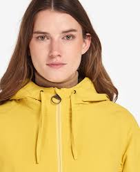 Yellow Raincoat Yellow Barbour Jacket Womens Waterproof Jacket Barbour  Women's Yellow Raincoat Womens