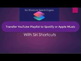 Youtube Playlist To Apple Music Or Spotify Shortcuts