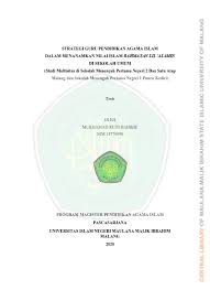 Walaupun pendidikan sekolah menengah kebangsaan terdiri daripada 5 tingkatan, tingkatan enam digunakan untuk menamakan program prauniversiti stpm. Top Pdf Strategi Guru Pendidikan Agama Islam Dalam Mengembangkan Nilai Nilai Toleransi Di Sekolah Menengah Atas Negeri 2 Batu 123dok Com