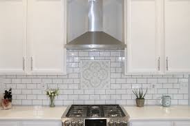 Check spelling or type a new query. Diy White Subway Tile Backsplash With Accent Mosaic White Subway Tile Backsplash Kitchen Backsplash Backsplash