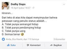 Jangan khawatir, disini banyak sekali kata kata lucu yang bisa mengocok isi perut kamu. 200 Status Fb Keren Lucu Paling Kekinian Jalantikus