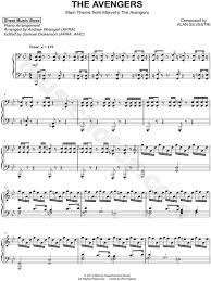 Sheet Music Boss The Avengers Sheet Music Piano Solo In G Minor Download Print Sku Mn0188551