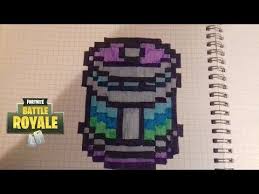 Dessin Fortnite Youtube Pixel Art Jeux Pixel Art Dessin