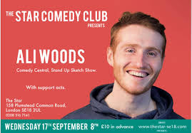 Comedy is back !! This Wednesday 8pm The Star SE182UL