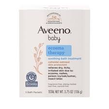 Rashes, eczema, poison ivy/oak/sumac, insect bites national eczema association accepted nationaleczema.org. Aveeno Baby Soothing Bath Treatment 3 75oz 5ct Target