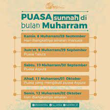 Kamis, 8 muharram/ 27 agustus : 5 Keutamaan Amalan Berpuasa Di Bulan Muharram Minify Id