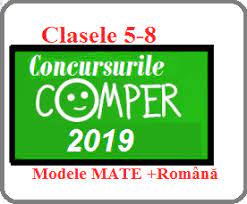 Subiectele și baremele pentru proba de matematică comper 2020. Modele Comper 2019 Clasele 5 8 Gimnaziu Etapa 2 Etapa I Subiecte Si Bareme Din Toti Anii Anteriori Romana Si Matematica Jitaruionelblog Pregatire Bac Si Evaluarea Nationala 2021 La Matematica Si Alte
