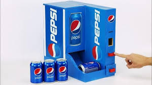How To Build Money Operated Pepsi Vending Machine Vending Machine Diy Candy Dispenser Pepsi