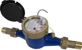 PRM 3/4 Inch Multi-Jet Brass Water Meter with Pulse Output ...