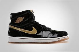 Air Jordan 1 Retro High Og Black Gold Air Jordans Retro Sneakers Men Fashion Air Jordans