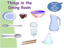 Things on a dining table vocabulary. Bright 1 Unit 7 Things In My House Ppt Download