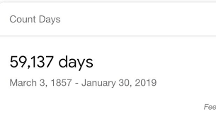 We did not find results for: Here S How Many Days Have Passed Since March 3rd 1857 Notinteresting