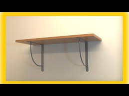 How To Fix A Shelf To A Plasterboard Wall Youtube Plasterboard Wall Shelves Plasterboard