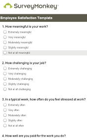 A Good Example Of How To Set Up Your Own Employee Satisfaction Surveys And How To Employee Satisfaction Employee Satisfaction Survey Employee Survey Questions