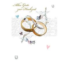 Wir freuen uns sehr, dass wir diesen besonderen tag in eurem leben gemeinsam mit herzlichen glückwunsch zur hochzeit! Swarovski Elements Hochzeit Grusskarte Handmade Popshot Alle Gute 2 Ringe 12x17 Cm Popshot