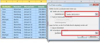 Check spelling or type a new query. Excel Pivot Tabelle Schritt Fur Schritt Einfuhrung Excel Lernen