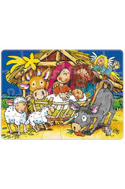 Adventsgeschichte 24 teile / adventsgeschichten meine enkel und ich : Mini Puzzle Die Weihnachtskrippe 24 Teile Lutz Mauder Christliche Online Kaufen Bei Alpha Buch