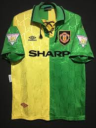 Последние твиты от éric cantona (@cantona_276). 1992 94 Manchester United Third Shirt 7 Cantona Retro Football Shirts Classic Football Shirts Soccer Shirts