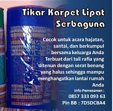 Ukuran 200 x 150 cm @ rp 135.000 ukuran 150 x 100 cm @ rp 80.000 ukuran 120 x 70 cm @ rp 60.000 harga spesial diskon sd 40% untuk pembelian grosir Tikar Lantai Tikar Lipat Harga Tikar Tikar Lipat Lamongan Anyaman Tikar Gulung Tikar Tikar Getah Anyaman Harga Tikar Tikar Terbang