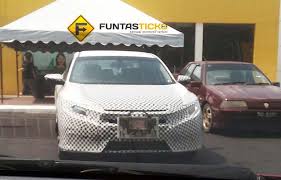 2016 honda civic 再次被目击 在pahang 进行测试 keyauto my honda civic honda civic 2016 2016 honda