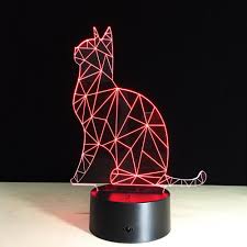 Cat S Physique Led Light Cat Lover Ships Worldwide Night Light Led Night Light Lamp