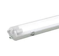 TP Series LED Tri-Proof Light – 2ft | 2-Tube Included | Waterproof Dustproof LED Fixture | Stripe Clear Cover | 3000K/4000K/5000K | 4-Pack | AC ...