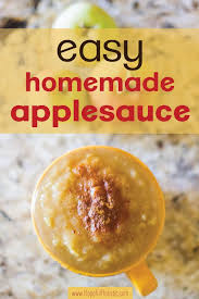 The Best Homemade Applesauce Recipe Super Easy And No Sugar Recipe Homemade Applesauce Apple Sauce Recipes Applesauce Recipes Easy