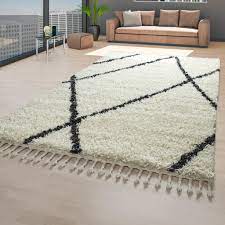 Er überzeugt durch sein interessantes zweifarbiges muster und seinen stylischen fransen in jedem raum. Skandi Teppich Beige Wohnzimmer Hochflor Kaufland De