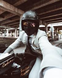 Lemme Take A Selfie Motorcycle Helmets Biker Gear Dapper Men