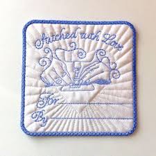 Today, i'll make a quilt label using the embroidery functions of the designer epic. Free Quilt Label Machine Embroidery Design