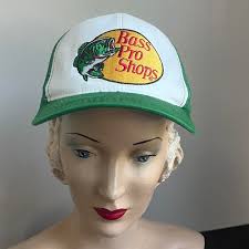 Navy and white Johnny Morris Bass Pro Shops...