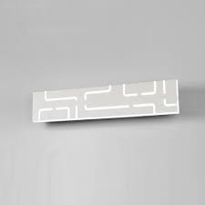 Modern Bathroom Light Fixtures Led Linear Vanity Light Acrylic Creative 14w 16w Edge Vanity Wall Bar In White Finish Modern Style Mirror Wac Wall Lighting Beautifulhalo Com