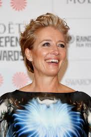 When it comes to hair color, grey hair is always going to be an issue for women over 50. Emma Thompson S Messy Chic Crop The Best Modern Haircuts And Hairstyles For Women Over 50 Stylebistro