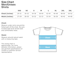 american apparel size chart t shirt dreamworks