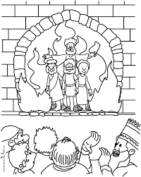 Parable of mustard seed coloring page from jesus' parables category. The Fiery Furnace Coloring Page Crafting The Word Of God