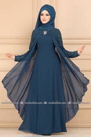 modaselvim abiye broslu sifon tesettur abiye alm3012 indigo tesettur gelinlik modelleri 20 muslimah fashion outfits muslim fashion dress muslim fashion outfits