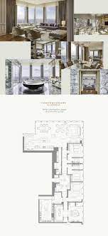 The Ritz Carlton Residences Bangkok Architectural Design House Plans Penthouse Layout Luxury Floor Plans