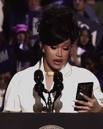 Cardi B and Kamala Harris Encourage Voter Turnout with Inspiring Message |  TikTok