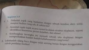 Tugas mandiri 1.2 halaman 9 kunci jawaban ppkn sma kelas 11: Tolong Jawaban Bahasa Indonesia Kegiatan 5 9 Kelas 8 Hal 151 Brainly Co Id