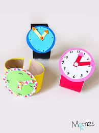 Fabriquer Une Montre D Apprentissage Activite Enfant 4 Ans Loisir Creatif Enfant Activite Manuelle Enfant
