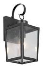 1-Light Outdoor Down Light, Black & Copper Noma