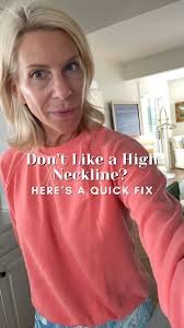 This little neckline tweak makes all the difference for me., Comment “WANT”  to get the link. , https://liketk.it/5jIcO