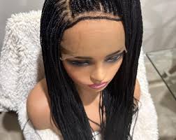 360 Lace Closure Wig, 28” Box Braids Wig, Knotless Braid Wig for Black  Women, Ready to Ship Fashion Wig, Color 1