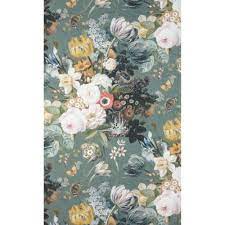 gordijn jean groen kopen bestel online of kom naar een van onze winkels kwantum daar woon je beter van gordijnen behang halletje bloemetjesbehang