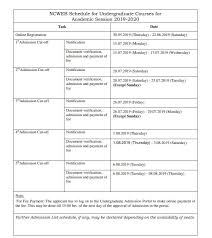 Ncweb 5th Cut Off List 2019 Ncweb Du Ac In Final Cut Off Cum Admission List Check detailed mata sundri cutoff 2020.