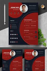 Professional Resume Template Instant Download 1 Page Resume Template For Ms Word Diy Resume Temp Di 2020 Cv Kreatif Desain Resume Desain Cv